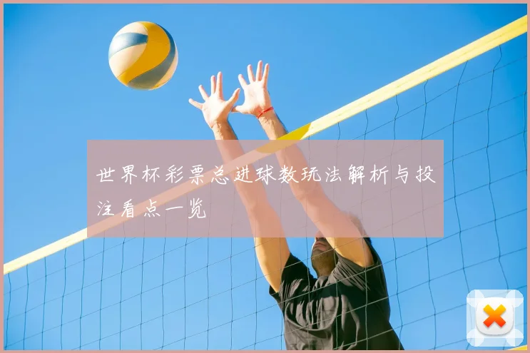 世界杯彩票总进球数玩法解析与投注看点一览